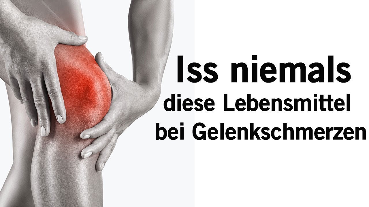 Diese Lebensmittel solltest du bei Gelenkschmerzen vermeiden