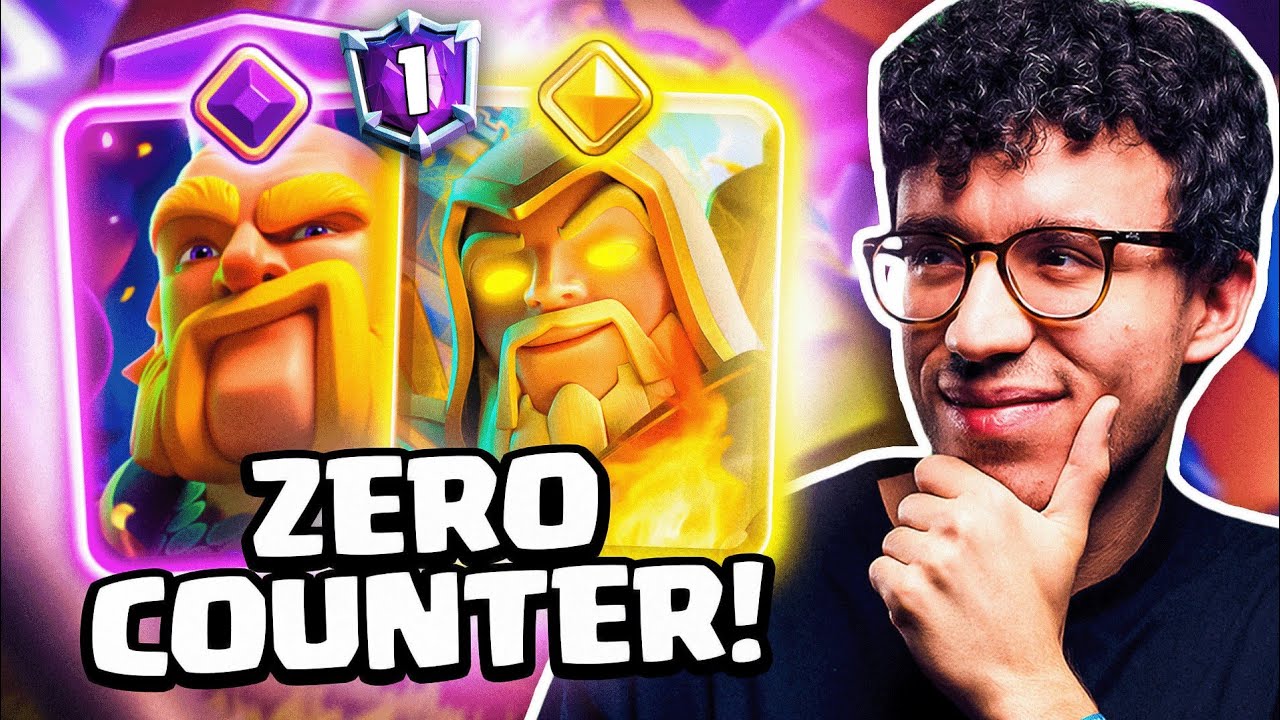 ZERO COUNTER con un GR ROTTISSIMO con STREGONE EROE! - CLASH ROYALE ITA