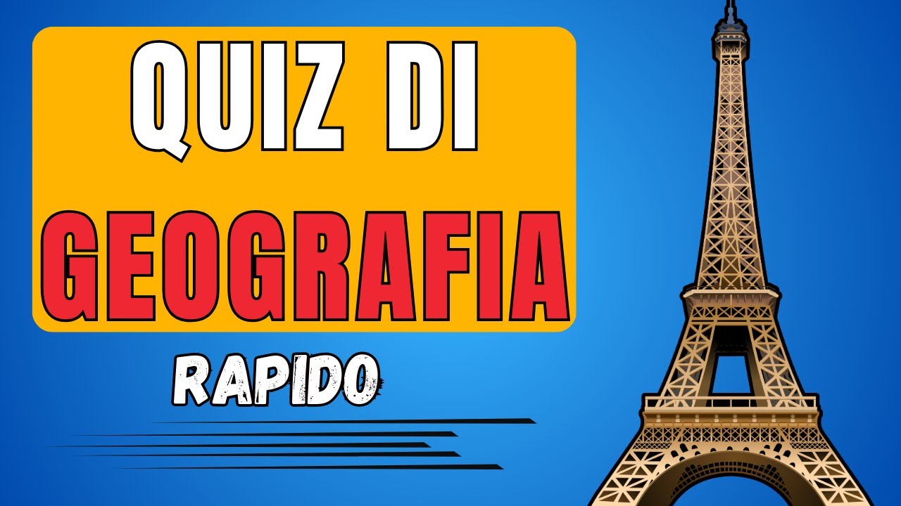 Quiz di Geografia Mondiale 🌍 Riuscirai a Rispondere a Tutte le Domande?