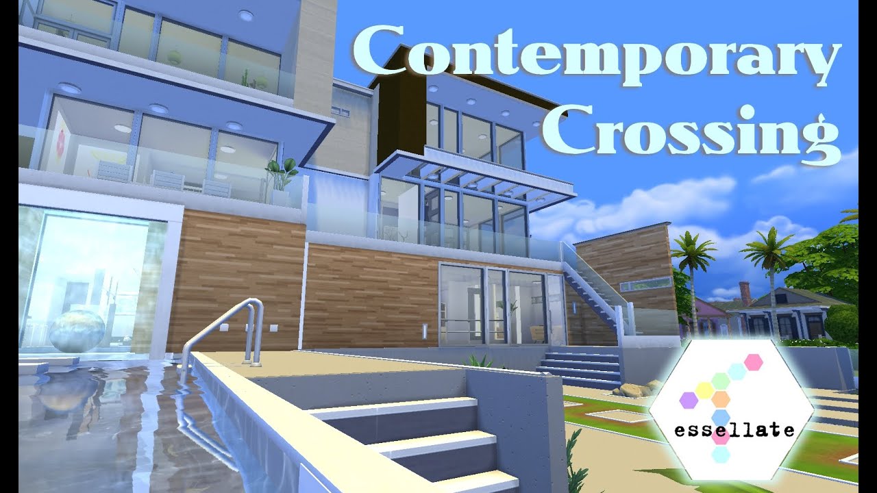 Contemporary Crossing [1/3] | Sims 4 Speed Build (Nederlands)