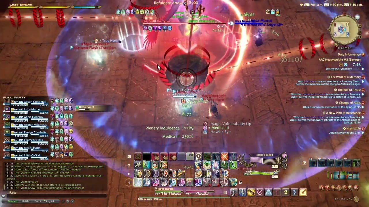 FFXIV M11S Blind prog (Ecliptic Stampede, 29%) 1.2.2026