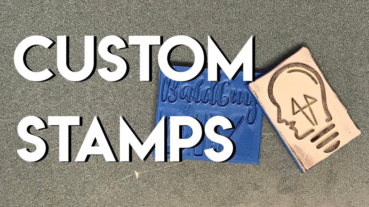 How to Make Custom Stamps with a 3D Printer and Protoputty