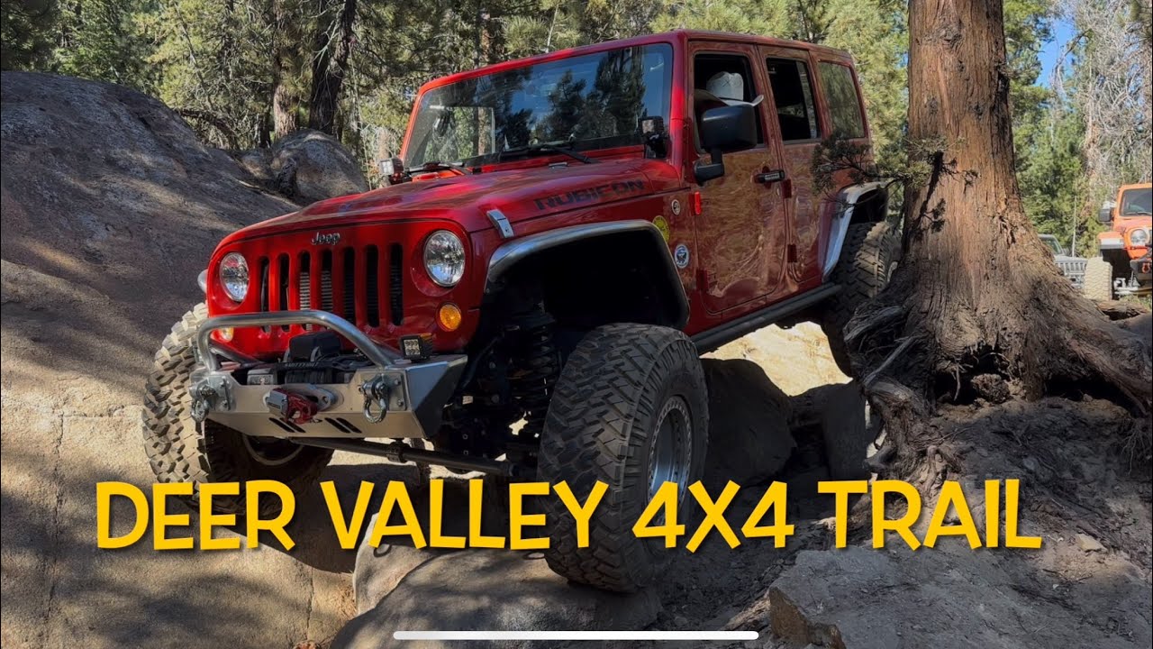 Deer Valley 4x4 Trail with Jeeps and One Bronco