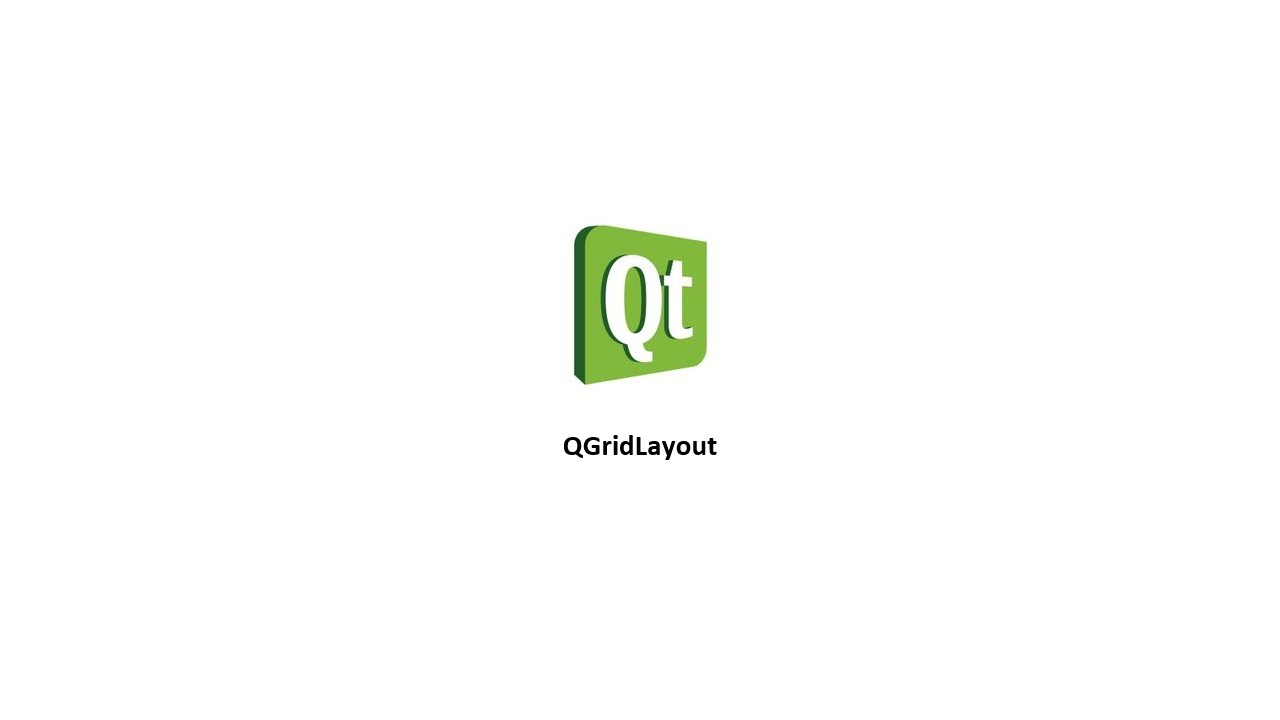 QGridLayout sous Qt