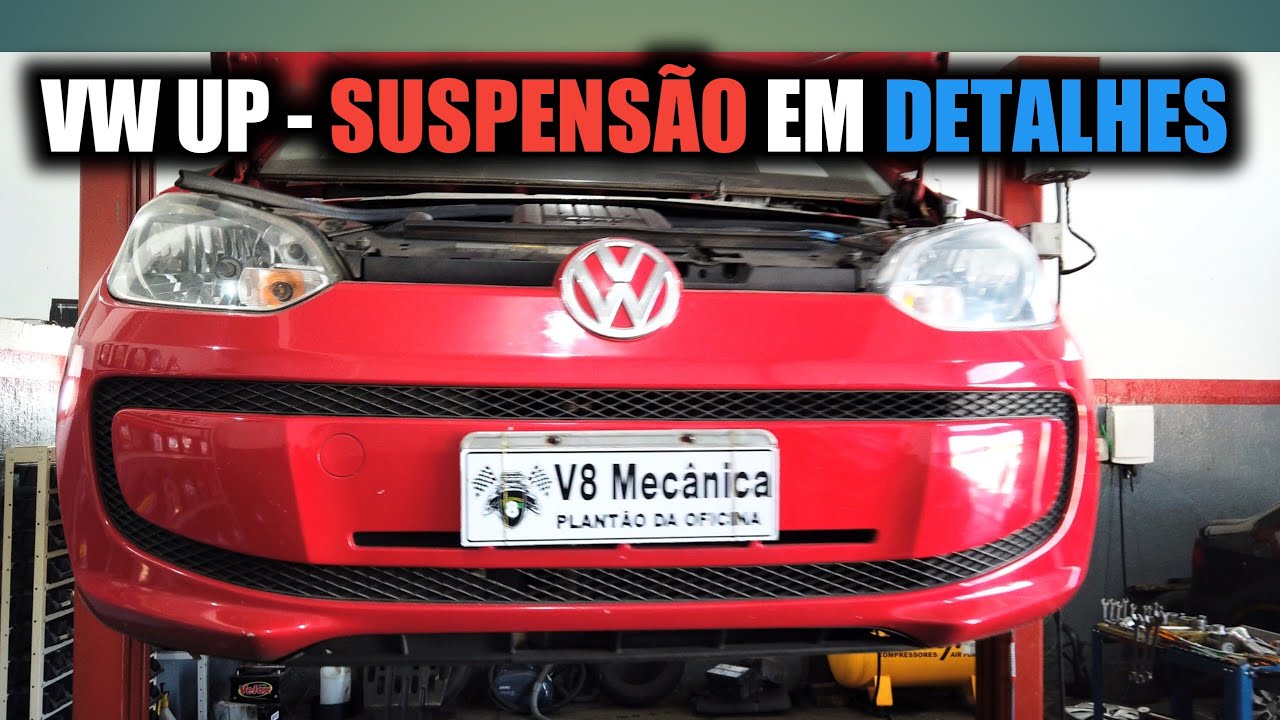 VW UP - Suspensão em detalhes (((O mais completo)))