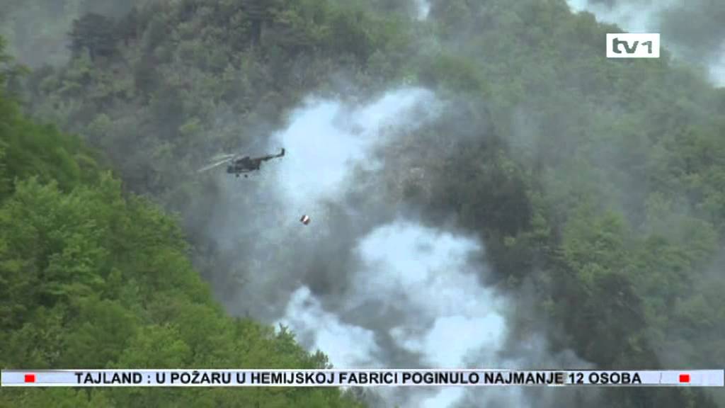 Požar u Konjicu - Dnevnik TV1 06.05.2012.