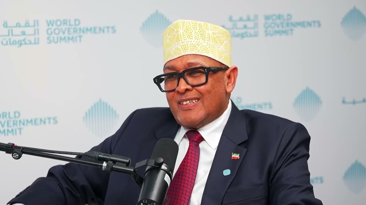 Turjumaad :- Madaxweynaha JSL oo wareysi xiiso badan siiyey Warbaahinta Imaaraadka Carabta
