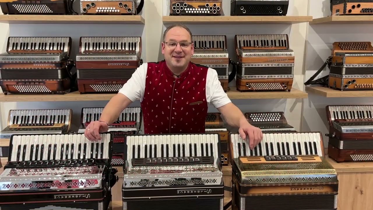Akkordeons 3-, 4- oder 5-chörig - Was ist der Unterschied? Silberbach Akkordeons, Harmonika-Haus