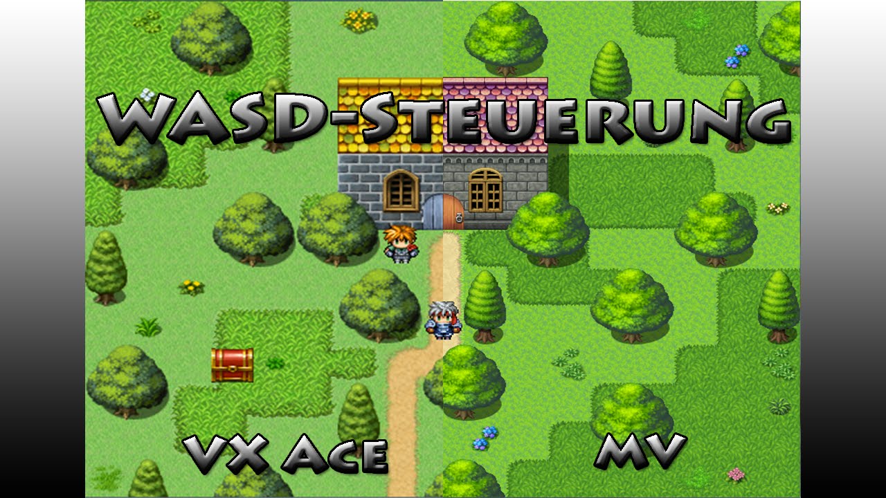 WASD-Steuerung 2. Spieler - Tutorial RPG Maker VX Ace & MV [Deutsch]