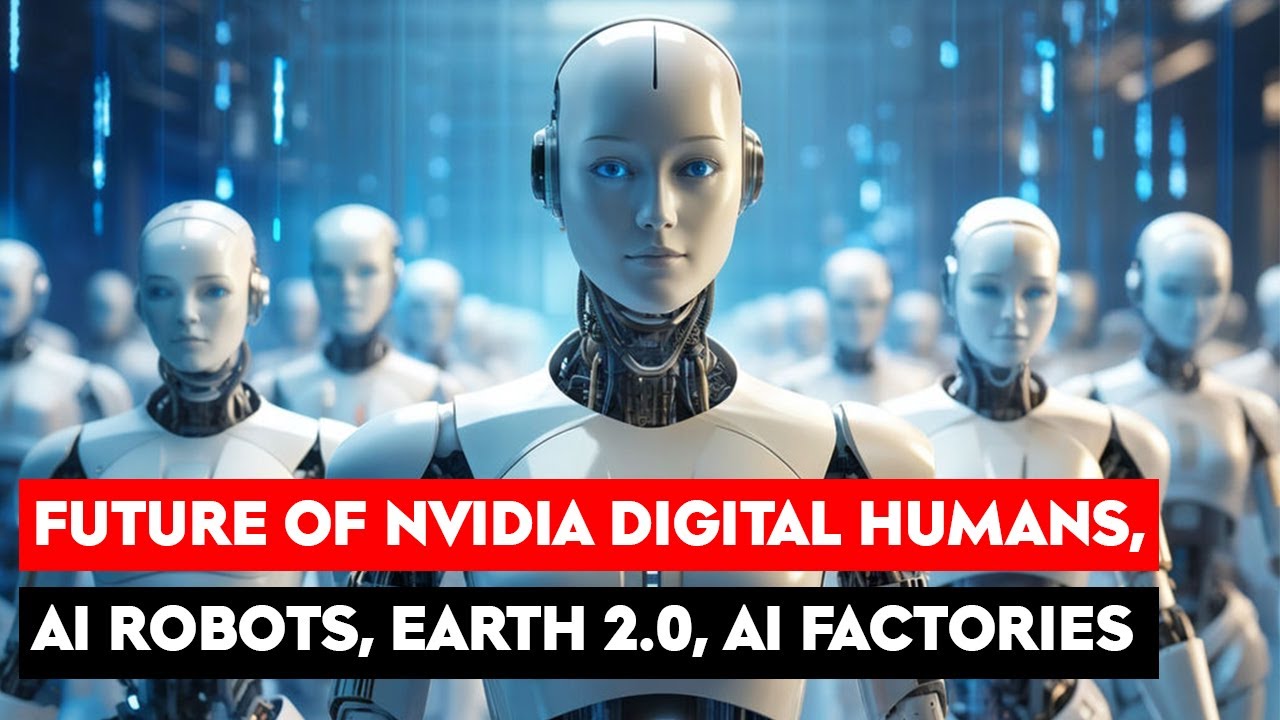 🚀AI Robots, Digital Humans, Earth 2.0, AI Factories! NVIDIA's Insane Future by CEO Jensen Huang🌍
