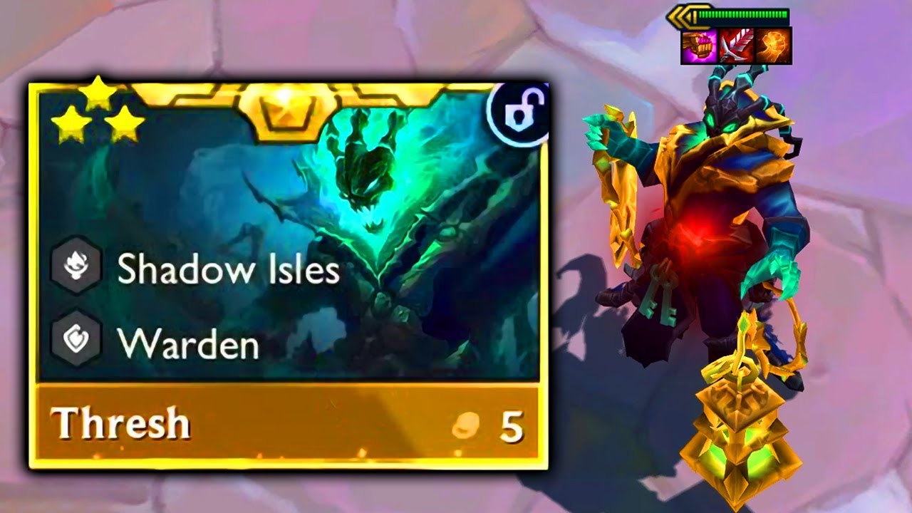 THRESH 3 STAR IS THE COOLEST UNIT OF  TFT SET 16 ⭐⭐⭐