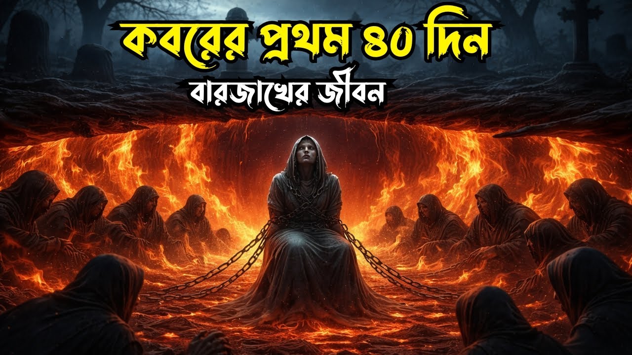 মৃত্যুর পর প্রথম ৪০ দিন: বারজাখের ভয়ংকর বাস্তবতা | Barzakh Bangla | Islamic Story