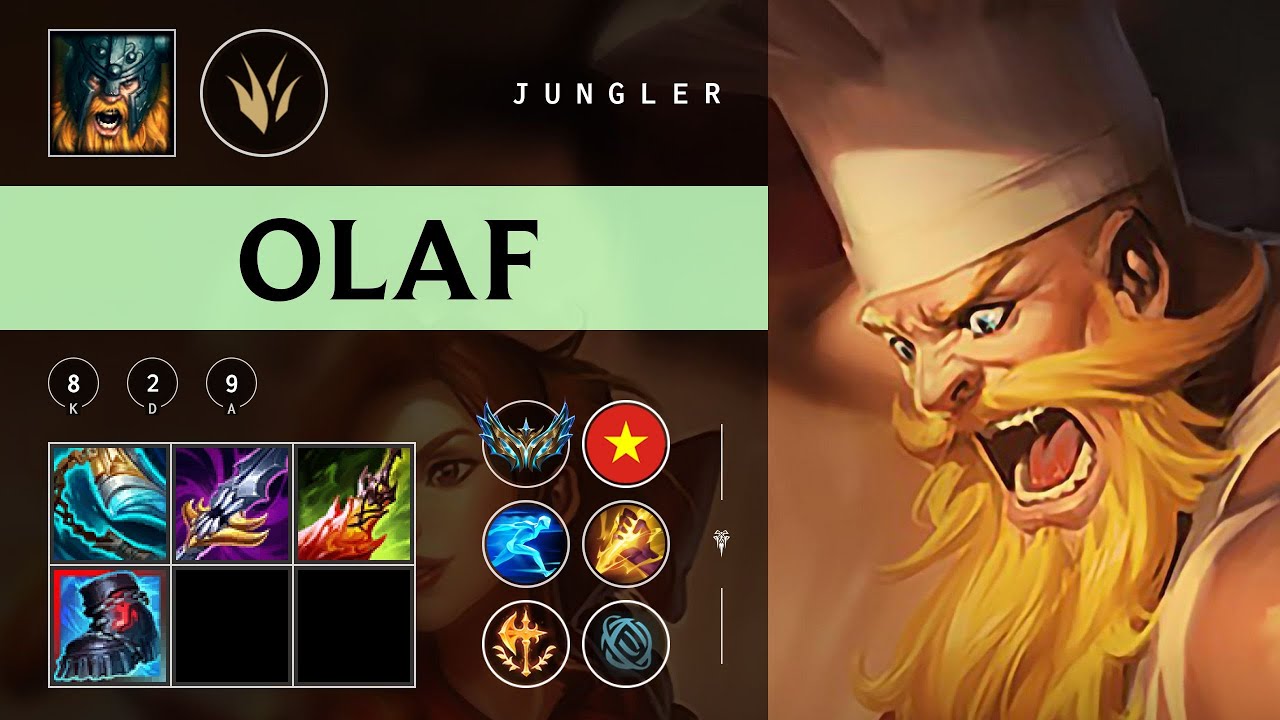 Olaf Jungle vs Amumu - VN Challenger Patch 25.24