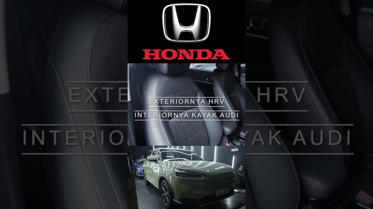 modifikasi hrv 2023 interior audi look #hondahrv #modifikasiinterior #jokkulit #jokmbtech