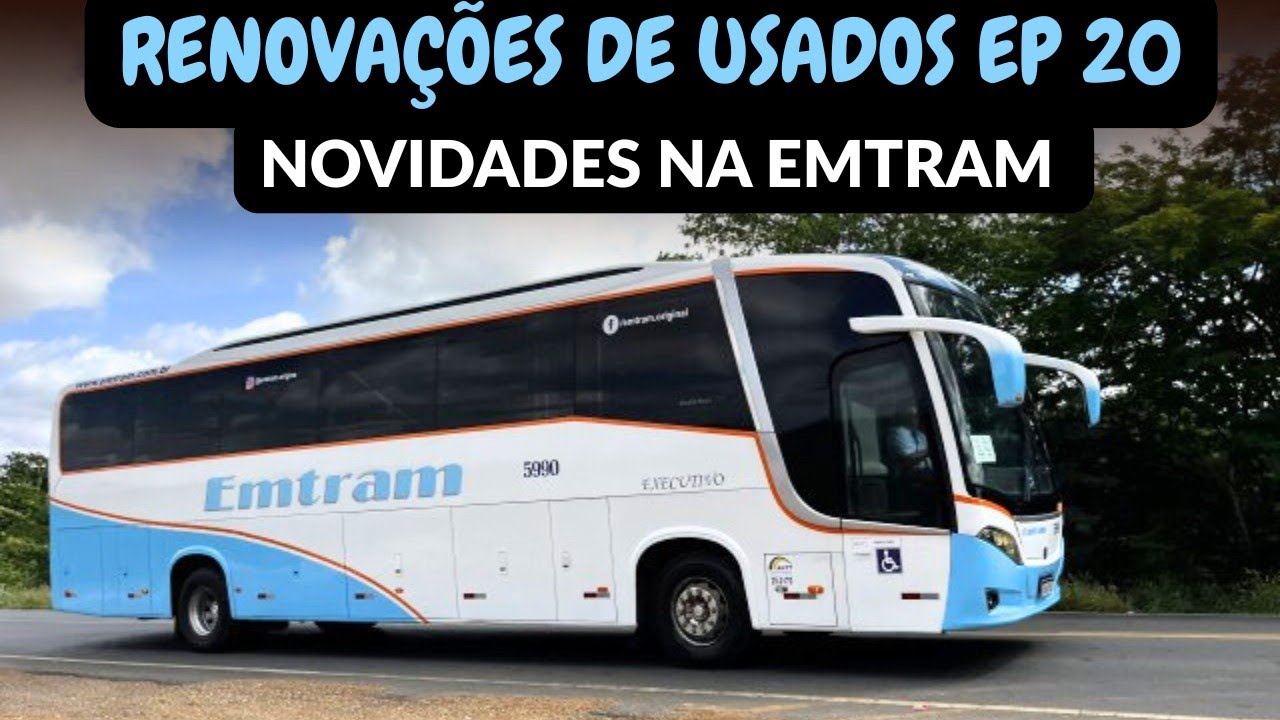Renova&ccedil;&otilde;es de usados 2025; Emtram adquire alguns &ocirc;nibus da util 