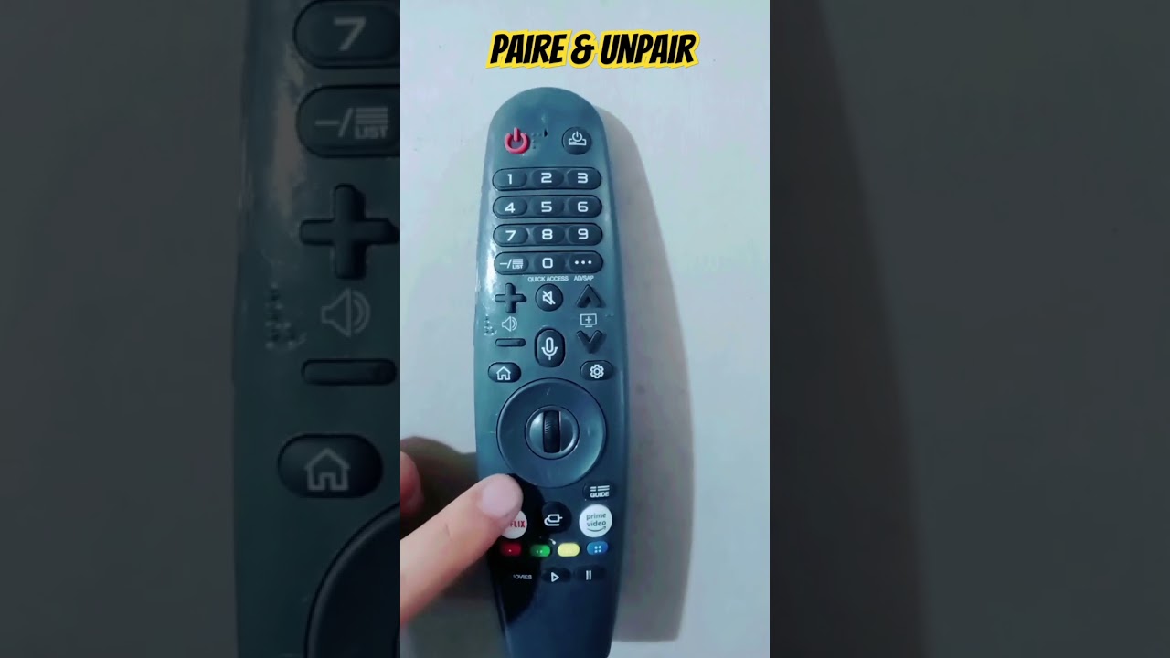 #How to #Paire and #Unpaire #Webos Remote