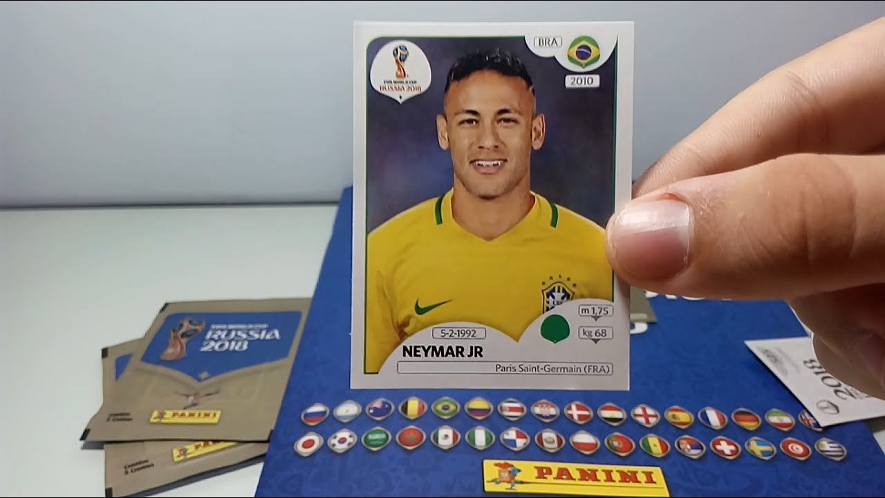 CONSEGUI O NEYMAR - ABRINDO PACOTINHOS - Álbum de Figurinhas da Copa do Mundo 2018 ‹ Lucas Tonon ›