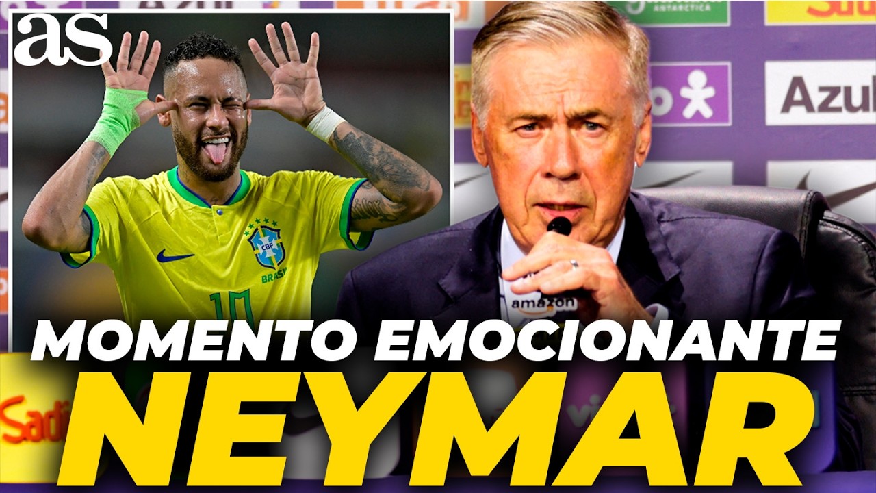 IMPACTO MUNDIAL! ANCELOTTI CONVOCA NEYMAR para a COPA DO MUNDO 2026! Brasil estava esperando!