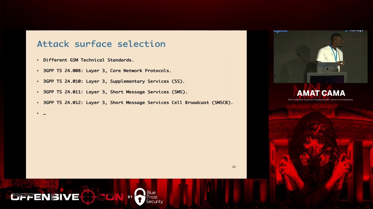 OffensiveCon23 - Амат Кама - ASN.1 и готово: Путешествие по использованию парсеров ASN.1 в базово...
