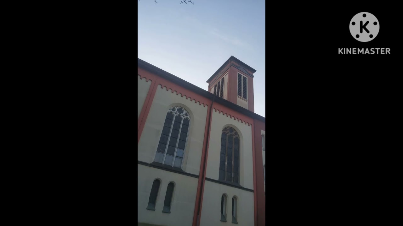 Essen-Borbeck-Mitte evangelische Matthäuskirche (Vollgeläut und Angelusläuten)