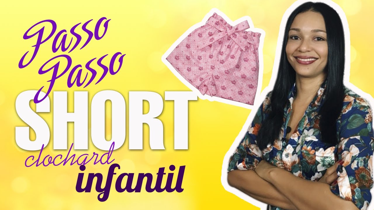 PASSO A PASSO de como fazer- Short Clochard | Lexandra Mendon&ccedil;a