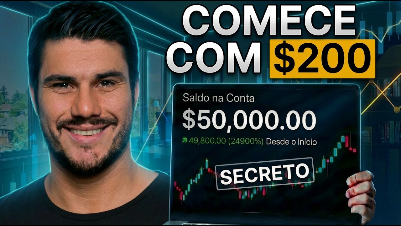 A forma mais fácil de Aprender a Ser Trader em 2026 (sendo iniciante)…