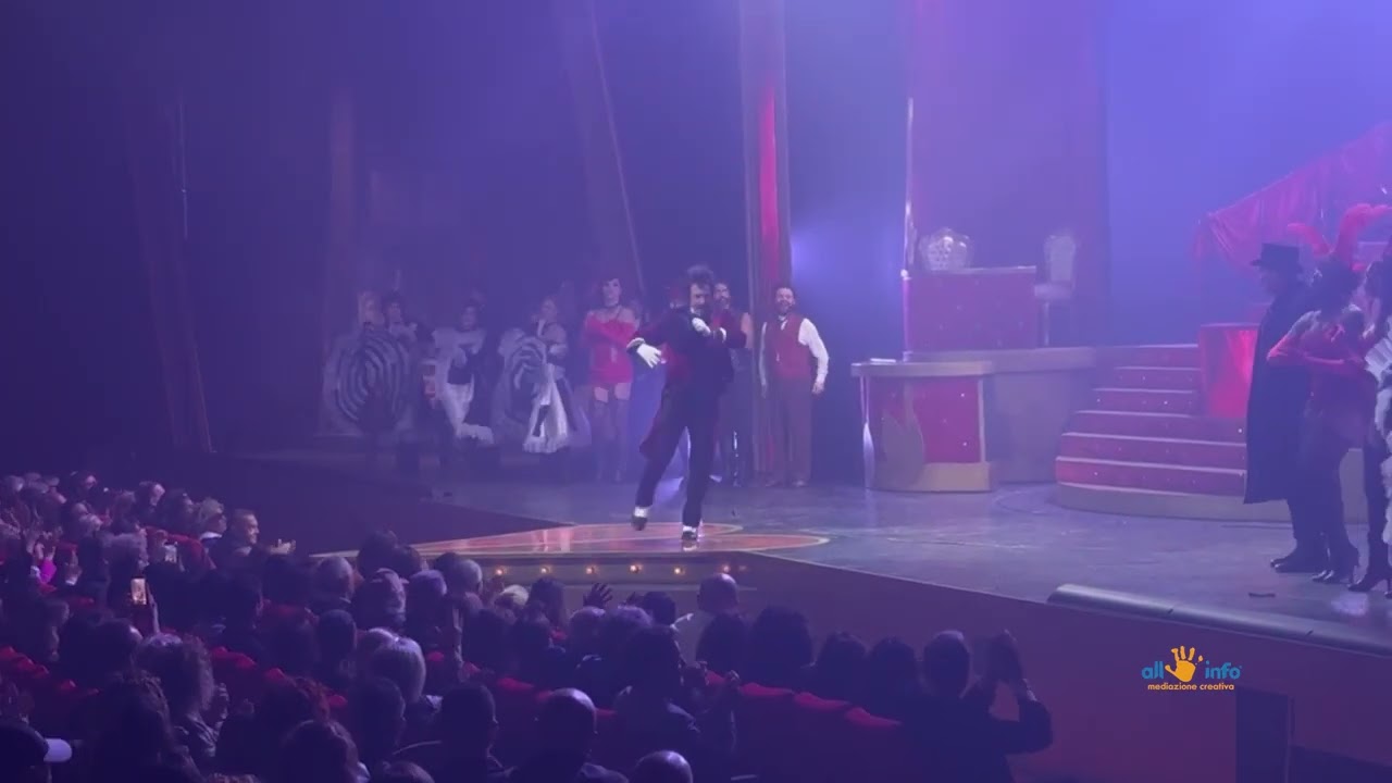 Il cast del Moulin Rouge si presenta a Il Sistina Chapiteau