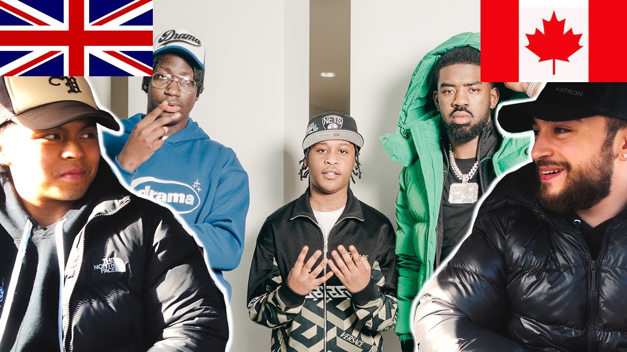 CANADIANS REACT TO UK DRILL - A1 x J1 - Night Away (Dance) ft. Tion Wayne (Official Video)