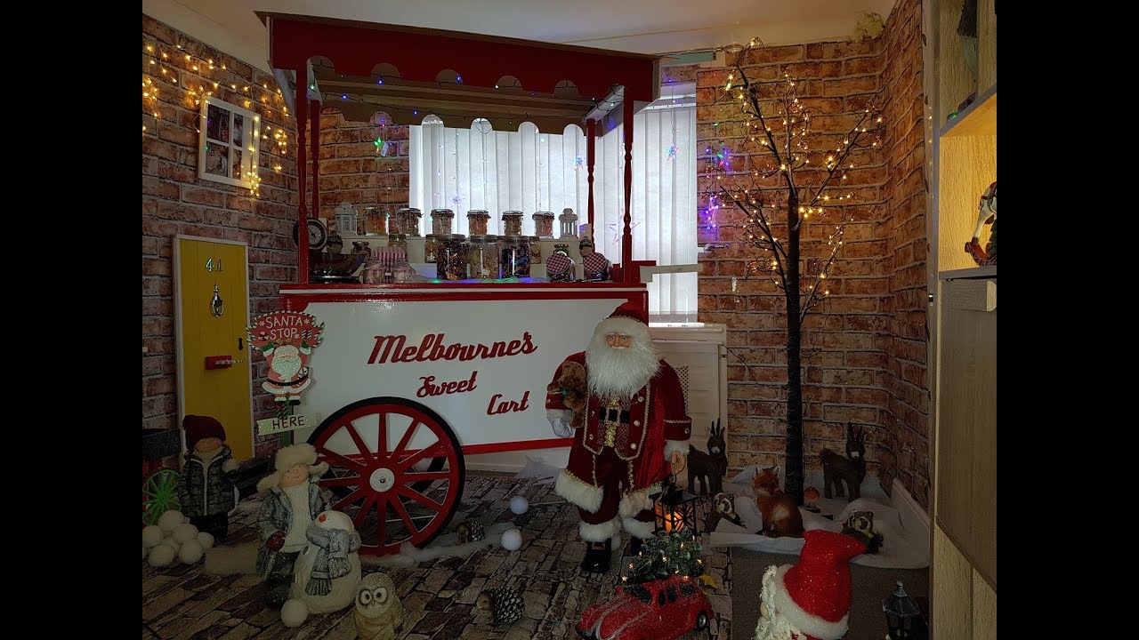 Our christmas setup Epic DIY - Candy/Sweet  Cart
