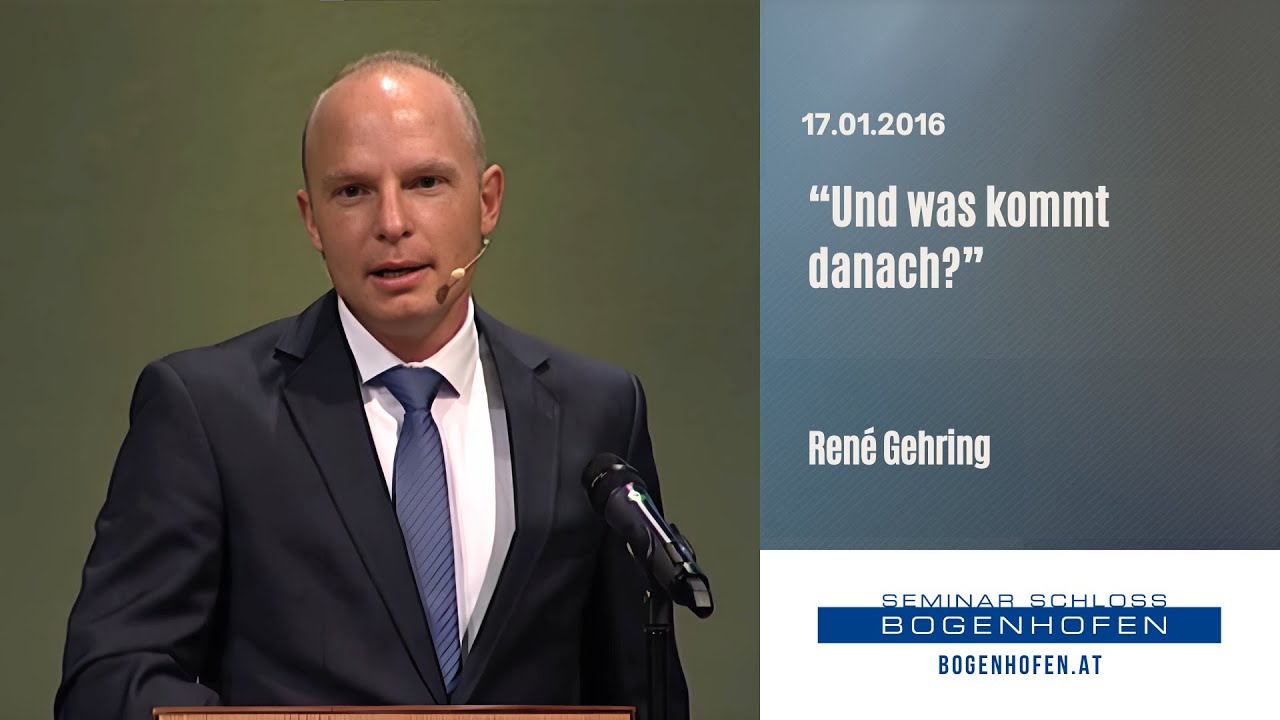René Gehring: Und was kommt danach? | 17.01.2016