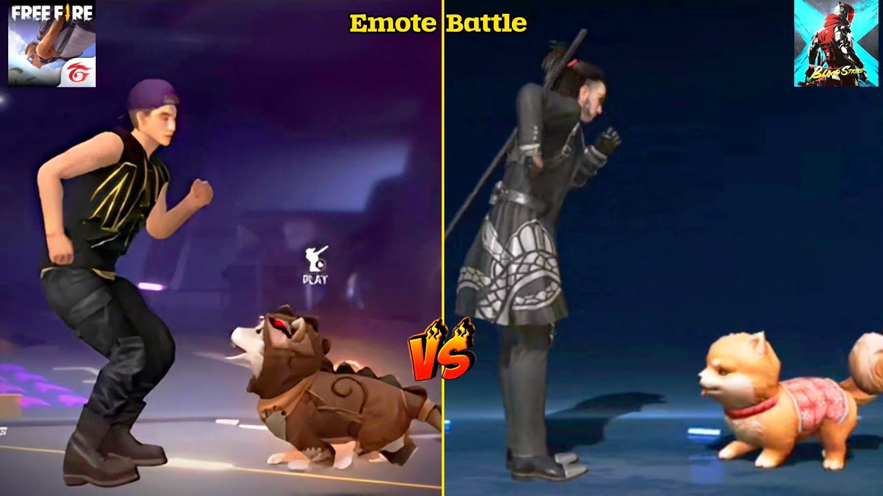 Битва эмоций Free Fire против Blood Strike | Кто победит? | Более 25 похожих эмоций