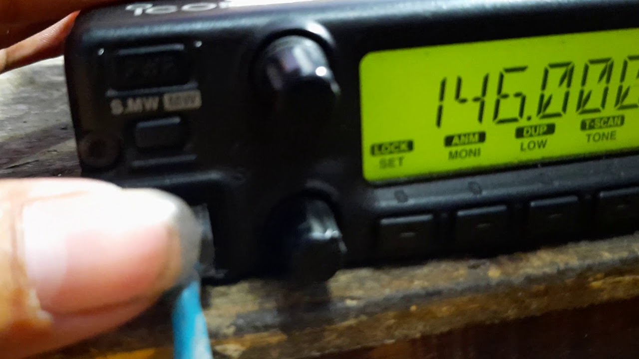 Cara menaikkan power icom ic 2200h