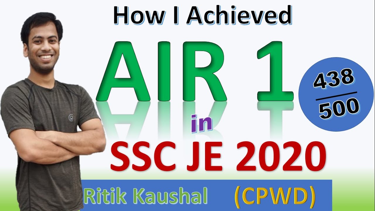 AIR 1 || Ritik Kaushal || SSC JE 2020 Topper Interview || CPWD || Electrical || The ChargeBook