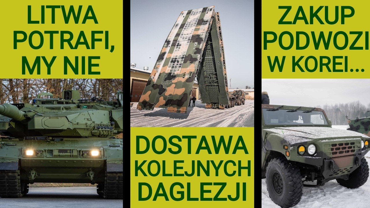 Kupiliśmy 375 podwozi, kt&oacute;re powstaną w Korei. Dlaczego? Dostawy MS-20 Daglezja: WOJSKOWE NEWSY #378