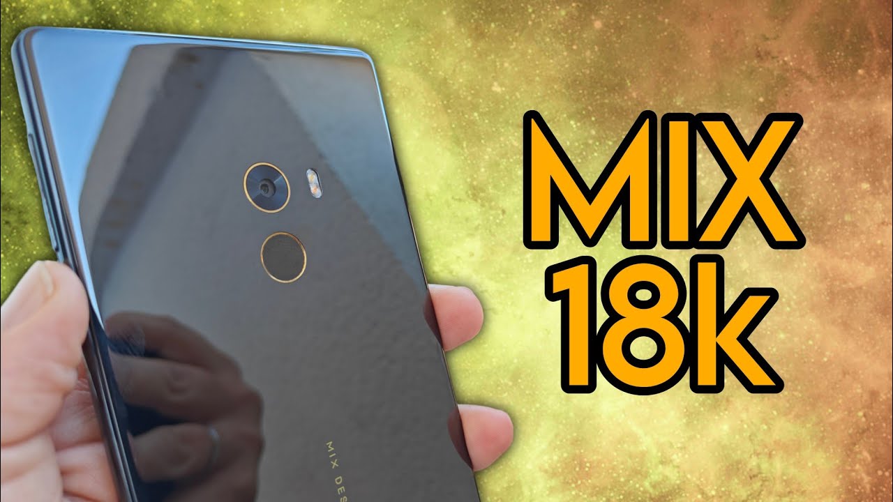 Usando el primer Xiaomi Mi Mix en 2024 ¿funciona? Es ORO PURO, una pasada de móvil. Mi Mix Pro 18k!