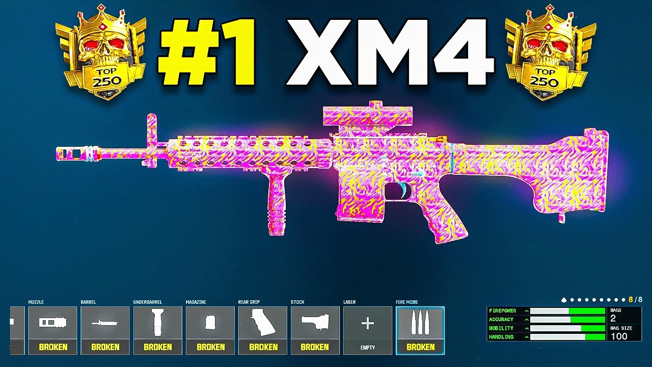 *НОВИНКА* #1 в рейтинге мета-оборудования XM4 в Warzone! 🔥 (Лучшая расстановка XM4 и класса)