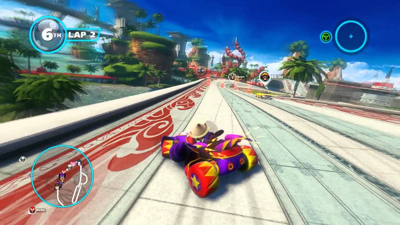 Coastal Cruise - Expert S-Rank - Sonic & All-Stars Racing Transformed 1080p HD