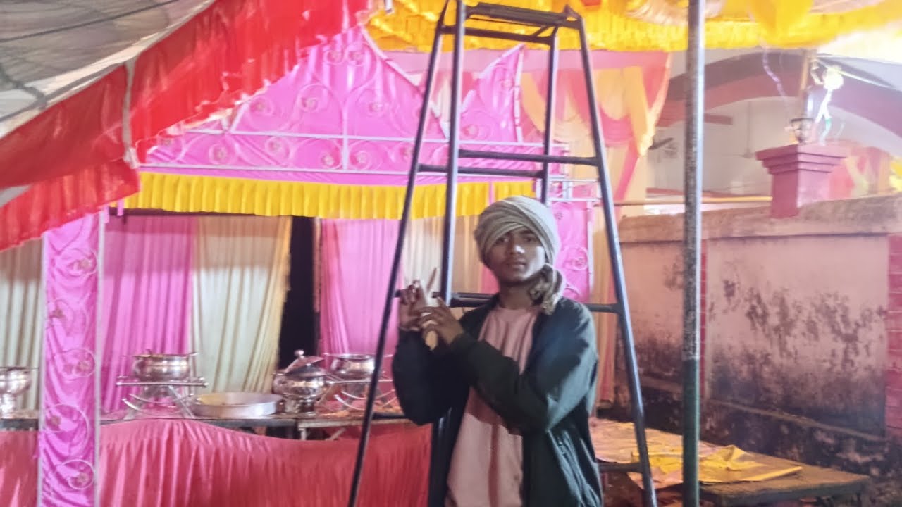 रात में टेंट खुल गया #vlog #video 