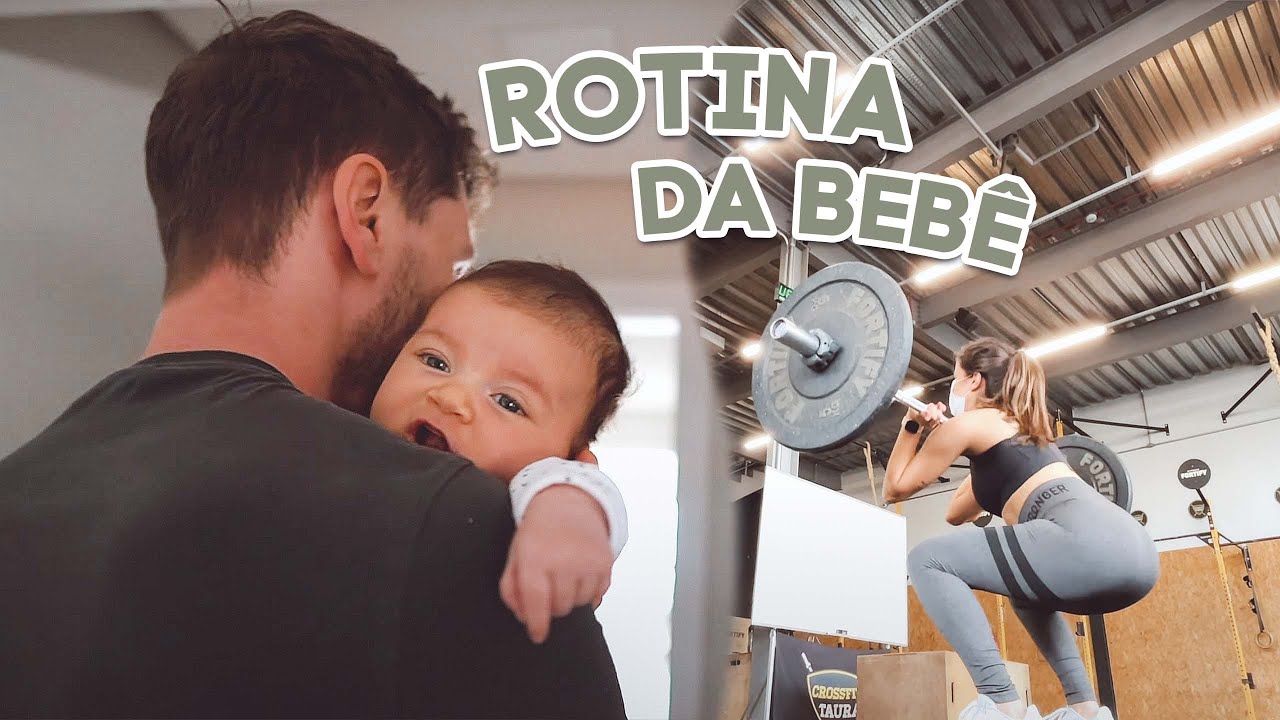 Fui treinar sozinha e deixei a bebê com o pai 😱 | Vanessa Lino