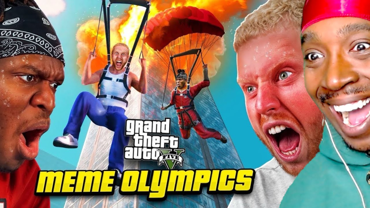 BEST ONE YET!!! SIDEMEN GTA MEME OLYMPICS: ULTIMATE HEADLOSS EDITION! (REACTION)