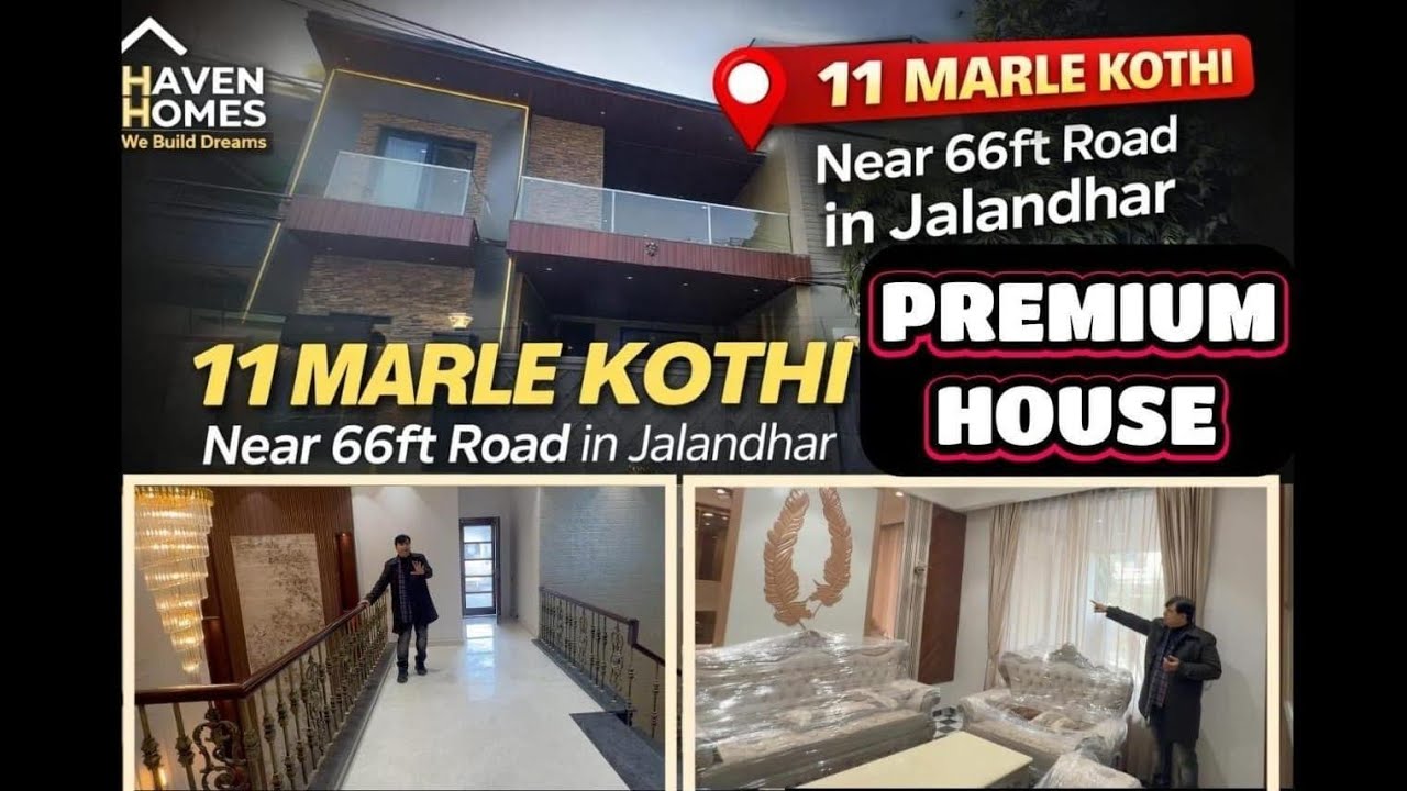 11 MARLE DI EAST FACING KOTHI | 4BHK PREMIUM HOUSE IN JALANDHAR #viralvideo #realestateinvestment