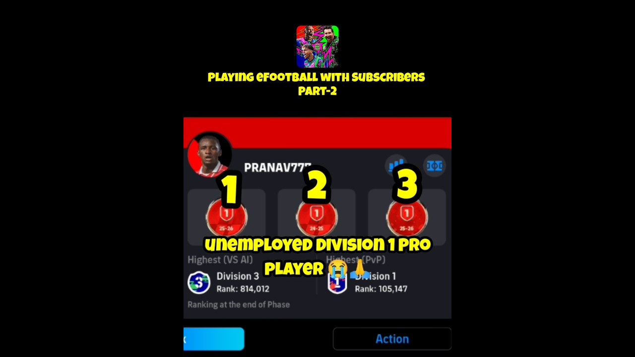 Me vs Pro Division 1 Subscriber 🔥 | Playing eFootball with Subscribers Part-2 ❤️‍🔥 