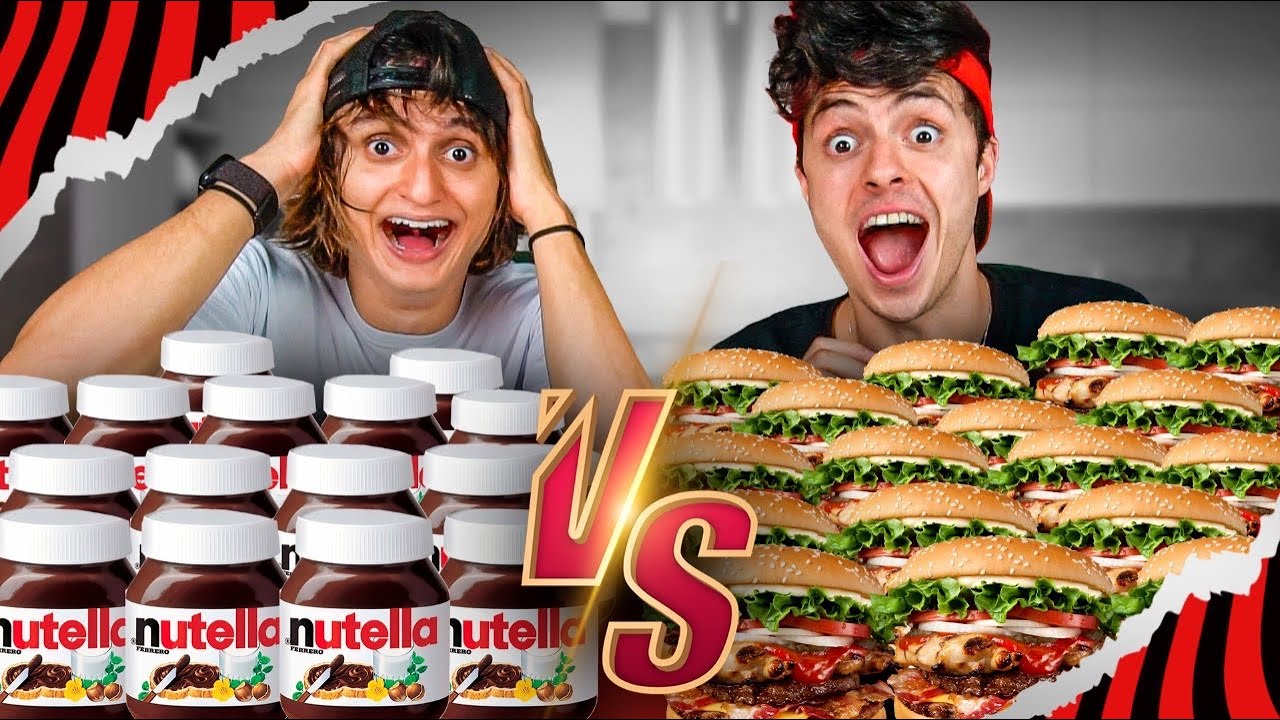 QUEM COMER MAIS RÁPIDO A SUA COMIDA, VENCE!