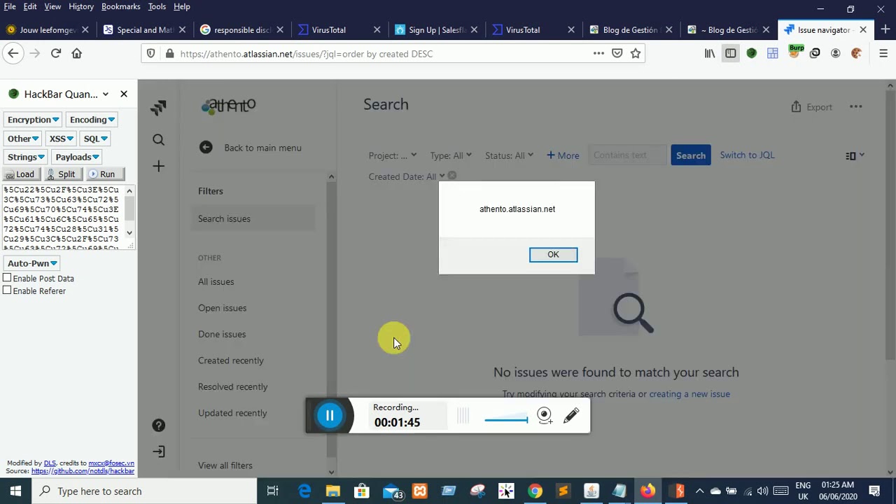 Self Cross-site scripting (XSS)
