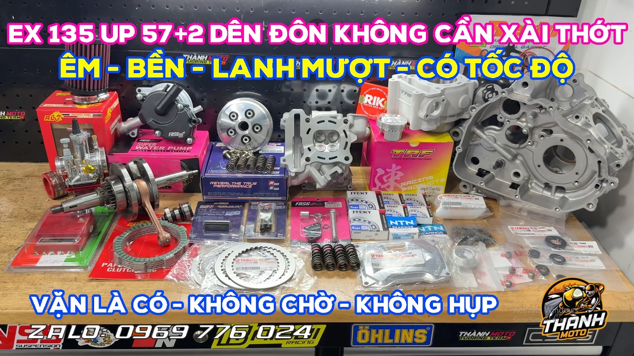 Chạy thử Ex nhỏ 57+2 “dên đôn không thớt”. Tăng tốc rất mượt, mạnh ngang 62zz. Êm ái, có tốc độ