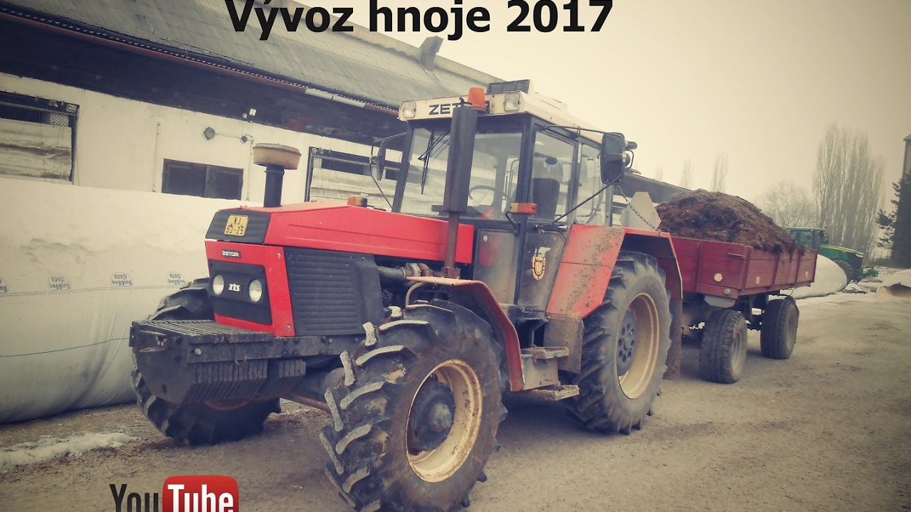 Vývoz hnoje 2017 HD