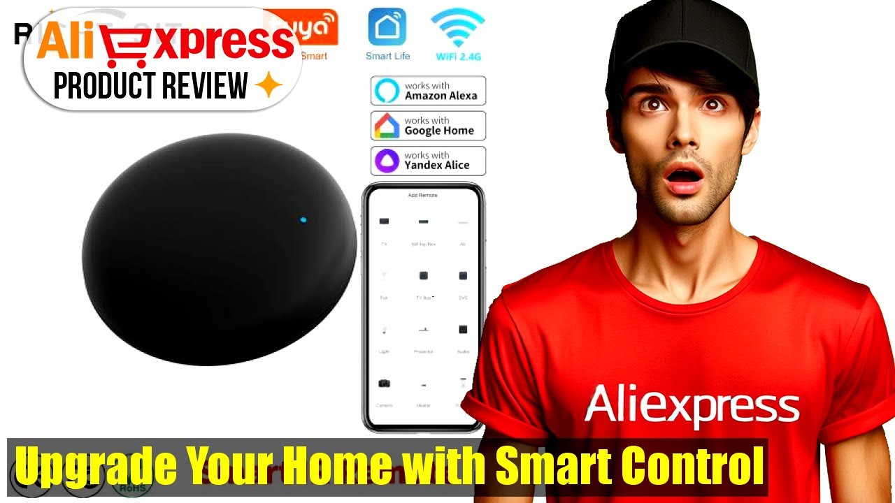 Control Your Home with Ease: Tuya WiFi Smart IR Remote Control Review