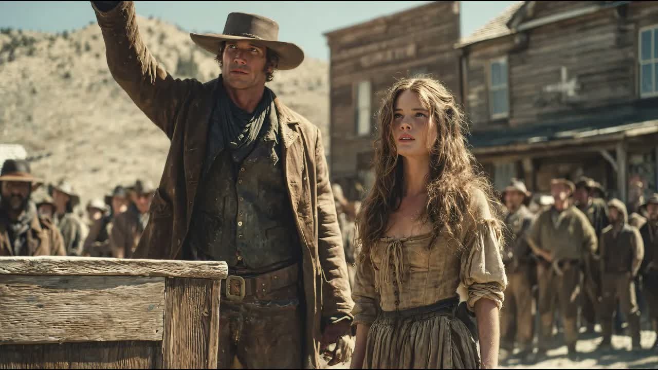 The Virgin Tried To Flee The Auction Block—Until The Cowboy’s Bid Made Her His Forever