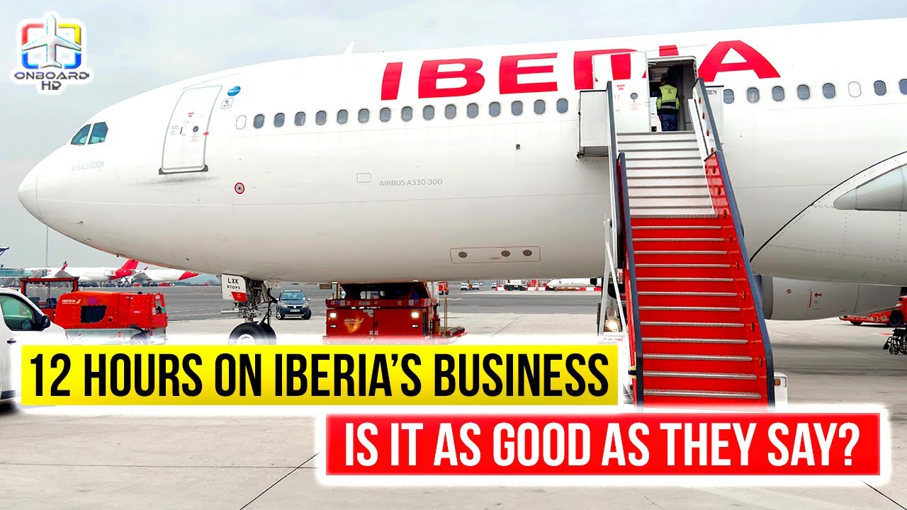 TRIP REPORT | Premiere on Iberia Business Class! | IBERIA Airbus A330-300 | Madrid to Chicago