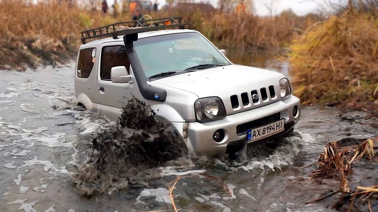 Suzuki Jimny vs NIVA vs Grand Vitara - Offroad